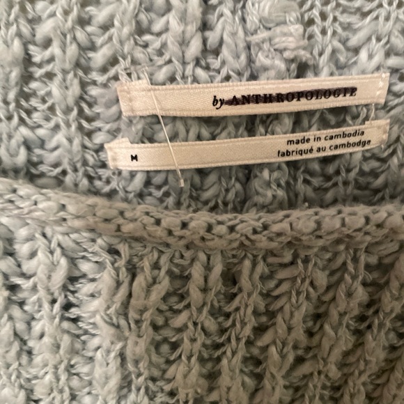 Anthropologie Crewneck Batwing Sweater SIZE M NEW no tag - Picture 8 of 11